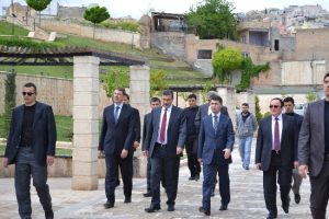 Urfa Kalesi'nde &ccedil;&ouml;kme