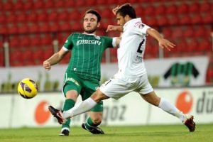 Bursaspor-Akhisar Belediyespor ma&ccedil;ı...