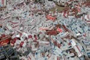 7 bin 500 paket ka&ccedil;ak sigara ele ge&ccedil;irildi