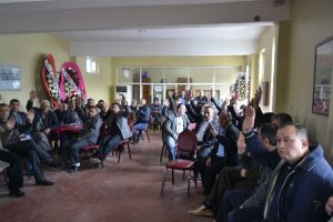 Motorlu taşıyıcılar toplandı