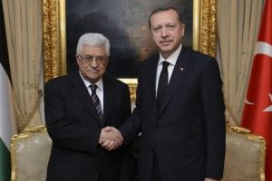 Erdoğan Abbas'la g&ouml;r&uuml;şt&uuml;