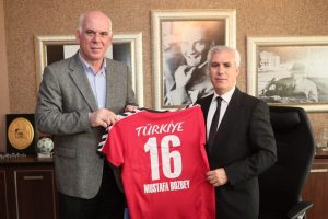 Federasyon Başkanı Nil&uuml;fer Belediyesi'ni ziyaret etti