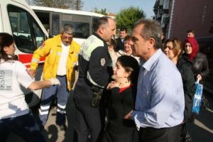 23 Nisan'da trafik canavarına yakalandı