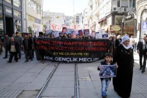Beyoğlu'nda 23 Nisan protestosu