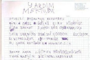 Başbakan o mektuba cevap verdi