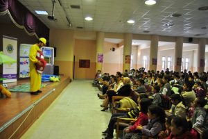 &Ccedil;ocuklar 23 Nisanı Koza Lıons Kul&uuml;b&uuml; &uuml;yeleriyle kutladı