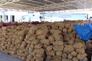 Şanlıurfa'dan Suriye'ye 5 tır patates