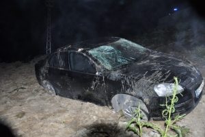 Tarlaya u&ccedil;tu, burnu bile kanamadı