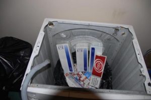 &Ccedil;amaşır makinesinde ka&ccedil;ak&ccedil;ılık