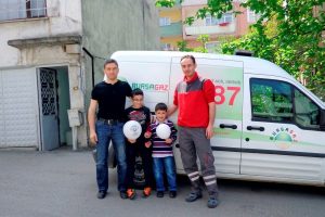Bursagaz, 23 Nisan'da minikleri unutmadı