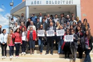 Şiddete hayır!
