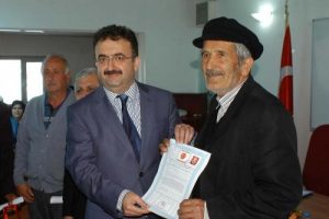 İlk 2B tapuları dağıtıldı