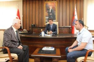 Taksi şof&ouml;rlerinden polise teşekk&uuml;r ziyareti
