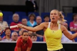 Wozniacki'den erken veda
