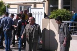 Kandil'de gazetecilere yemek verildi