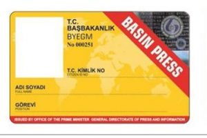 İşte yeni basın kartı