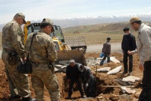 &Ouml;l&uuml; bulunan yabancı uyruklu erkek toprağa verildi