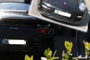 İkinci el Porsche aldı