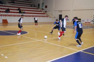 Futsal turnuvasında gol yağmuru