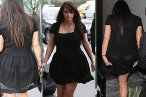 Kim Kardashian'dan transparan şov