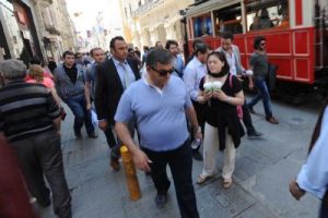 Taksim'de 1 Mayıs keşfi