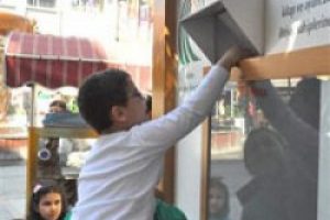 Anasınıfı &ouml;ğrencilerinden &ouml;rnek davranış