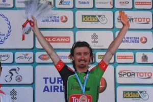 Genel klasman lideri Mustafa Sayar