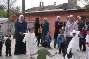 &Ccedil;ocuklar doyasıya eğlendi
