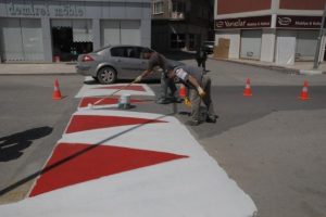 İneg&ouml;l'de kasisler renklendi