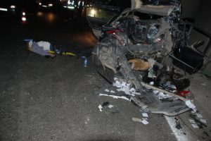TEM'de facia: 1&ouml;l&uuml; 20 yaralı
