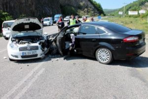 Ereğli'de kaza: 5 yaralı