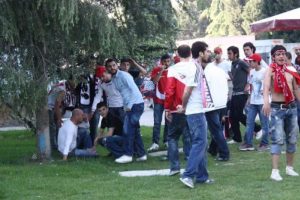 Samsunspor ma&ccedil;ından sonra olay &ccedil;ıktı