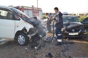Manisa'da korkun&ccedil; kaza
