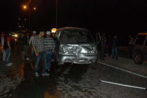 Tokat'ta y&uuml;rekleri ağıza getiren kaza
