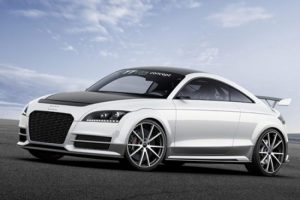 Audi TT ultra Qattro Concept sahnede