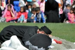 Statta "kızları kuma g&ouml;mme" sahnesi