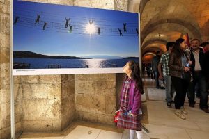 'Ocak-Mehmet&ccedil;iğin D&uuml;nyası' sergisine ziyaret&ccedil;i akını