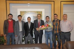 2. Amat&ouml;r K&uuml;me takımlarından Başkan Aktaş'a teşekk&uuml;r