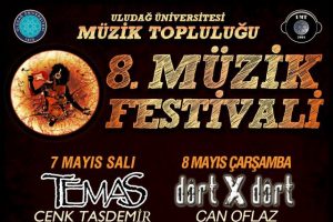Bursa'da herkes susacak m&uuml;zik konuşacak