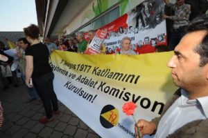 Kazancı Yokuşu'nda anma