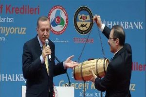 Erdoğan'a yayık s&uuml;rprizi!