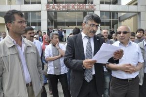 Hastanede a&ccedil;ıklama gerginliği