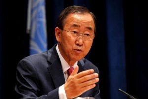 Ban Ki Moon baskı altında