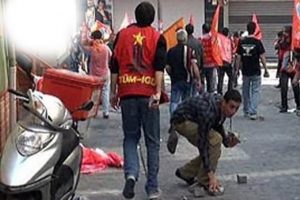 Taşlılar &ouml;ne gelsin, sapan i&ccedil;in taş kırın