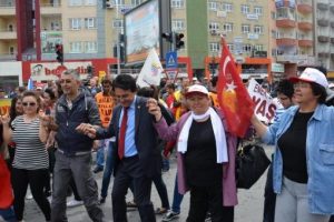 Niğde'de 1 Mayıs kutlaması