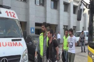 G&ouml;zaltına alınanlar emniyette
