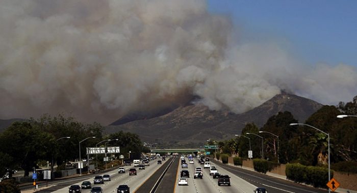 California'da orman yangını