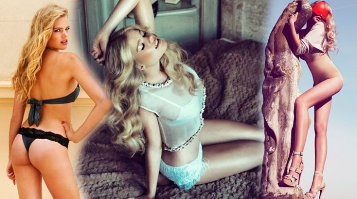 Seksi pozlarıyla Kate Upton'ın tahtını salladı
