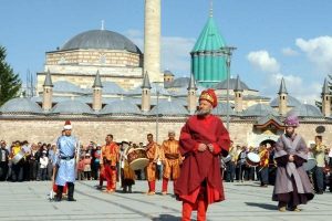 Mevlana'nın Konya'ya gelişi canlandırıldı