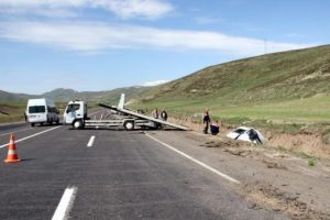 D&uuml;ğ&uuml;n d&ouml;n&uuml;ş&uuml; kaza